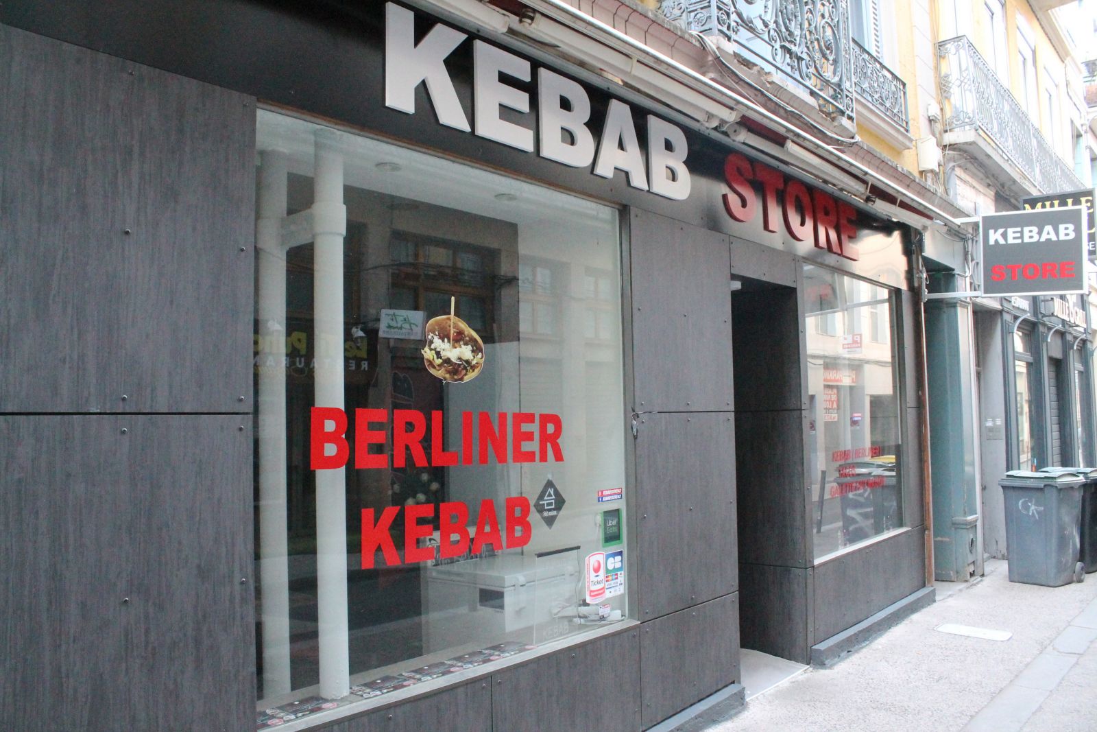 Enseigne professionnelle complète pour un kebab 